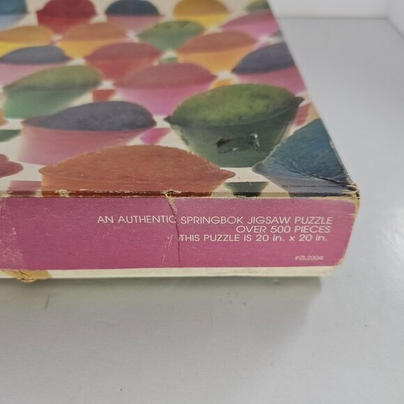 Vintage Springbok Jigsaw Puzzle Only Have Ice For You 500 Pieces *Missing Piece* - Picture 3 of 9